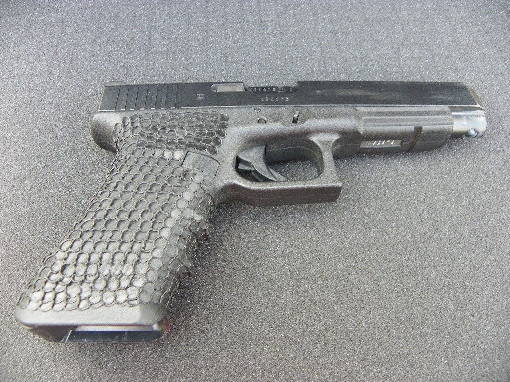 poor stippling on glock