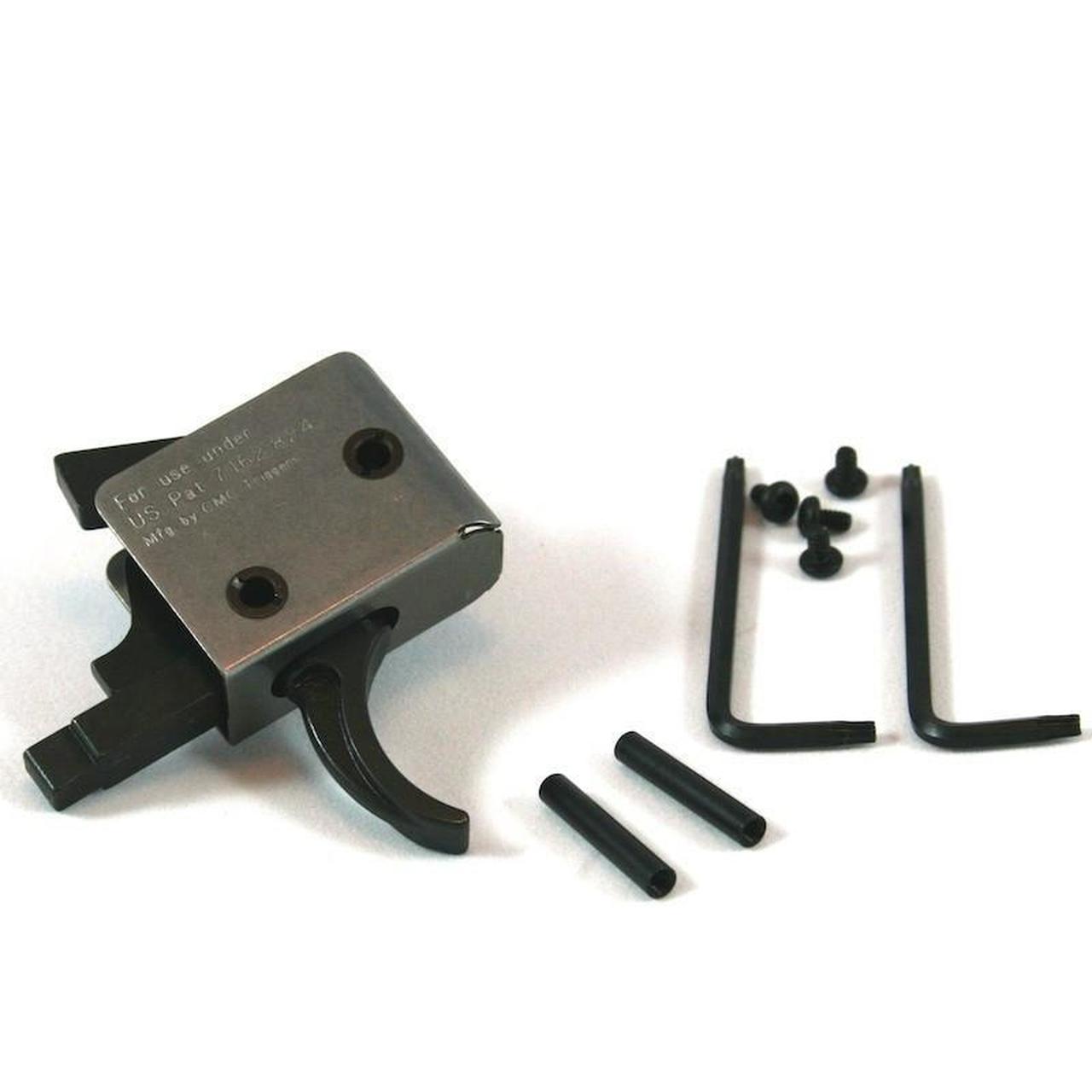 A CMC Curved 3.5 pound Trigger. Probably the best single-stage trigger on the market.