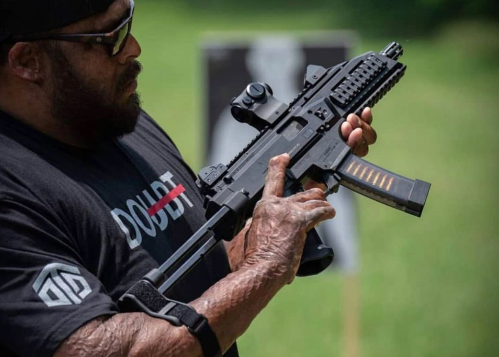 CZ Scorpion with a PDW style pistol brace