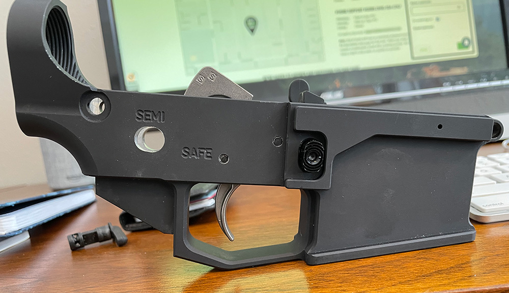 Sidewall wear on AR15 lower receiver