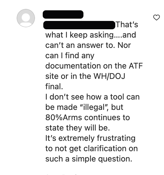 ATF Ruling Confusion on Instagram