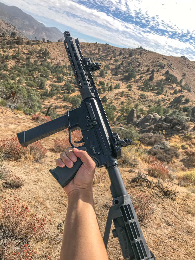 80% Arms AR-9 build w/ Glock 9mm stick mag 80% Arms AR-9 build w/ Glock 9mm stick mag