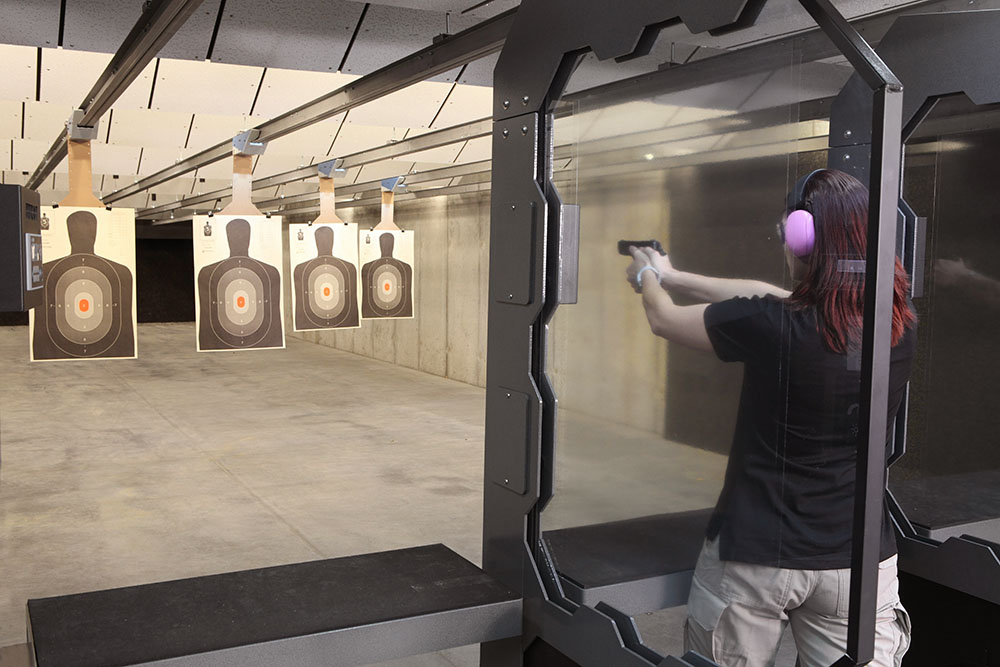 Indoor shooting range