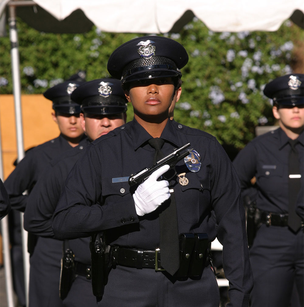 LAPD New Recruits Graduation LAPD New Recruits Graduation
