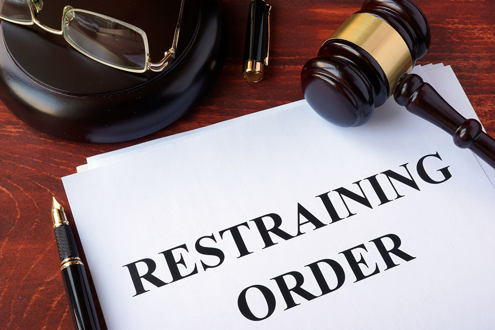 Restraining order Restraining order