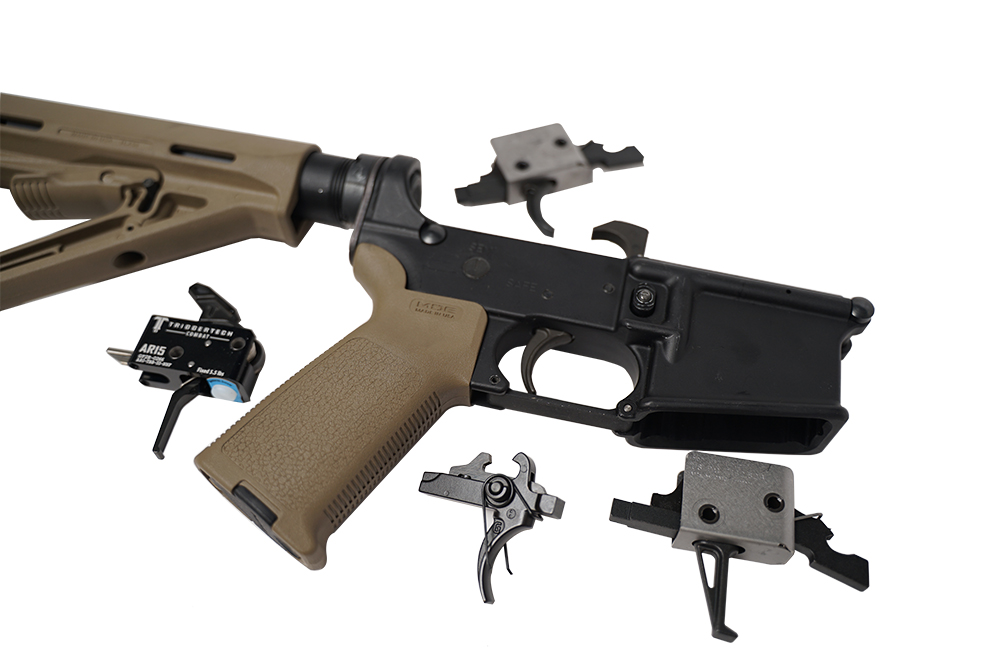 various types of AR-15 triggers