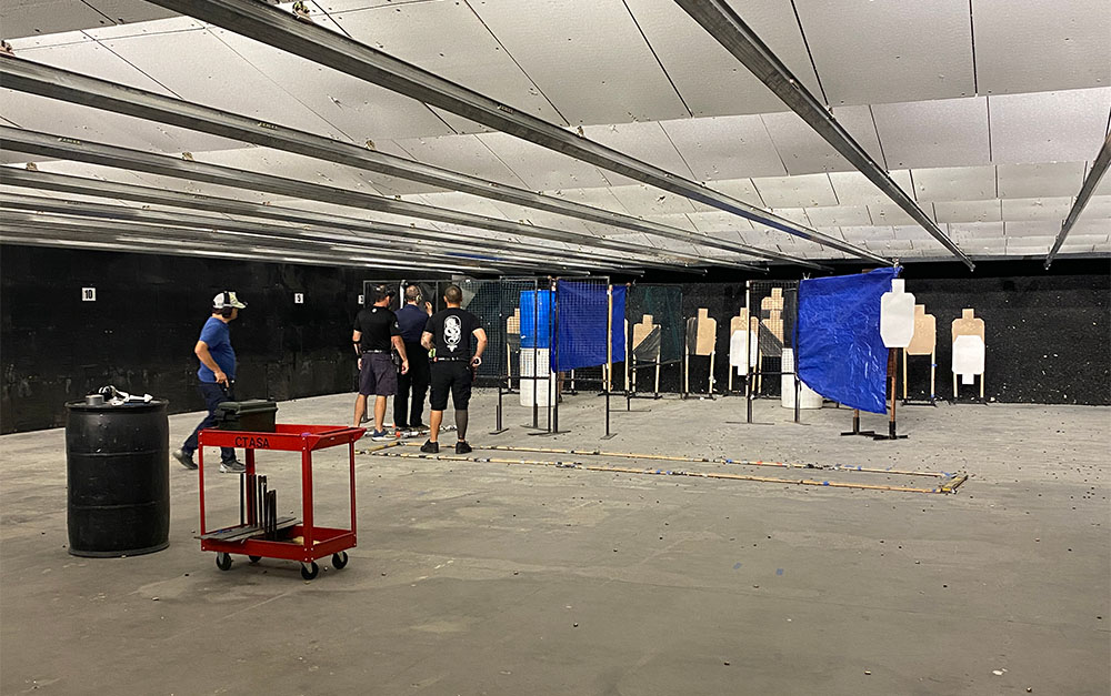 Indoor USPSA Match Stage